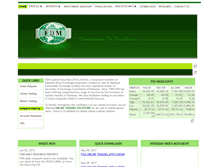 Tablet Screenshot of fdm.com.pk